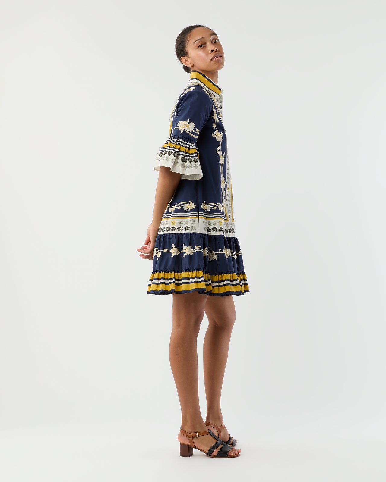 Choux Dress in Psyche Cotton Poplin