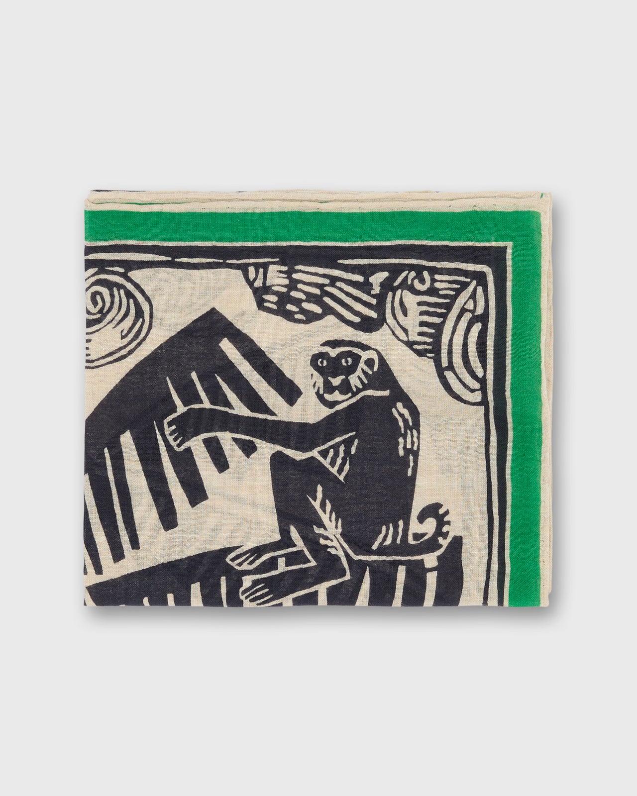 Jungle Square Scarf in Night