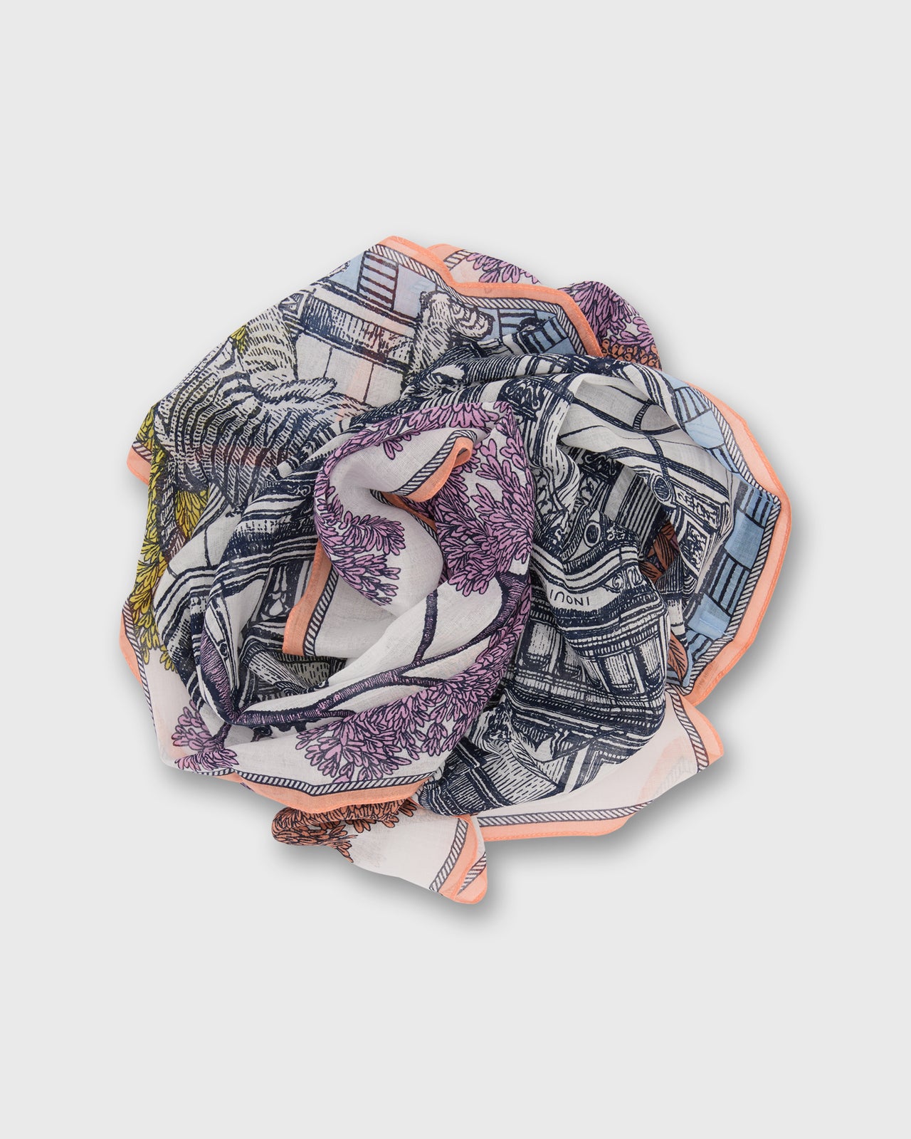 Mirage Square Scarf in Multicolor