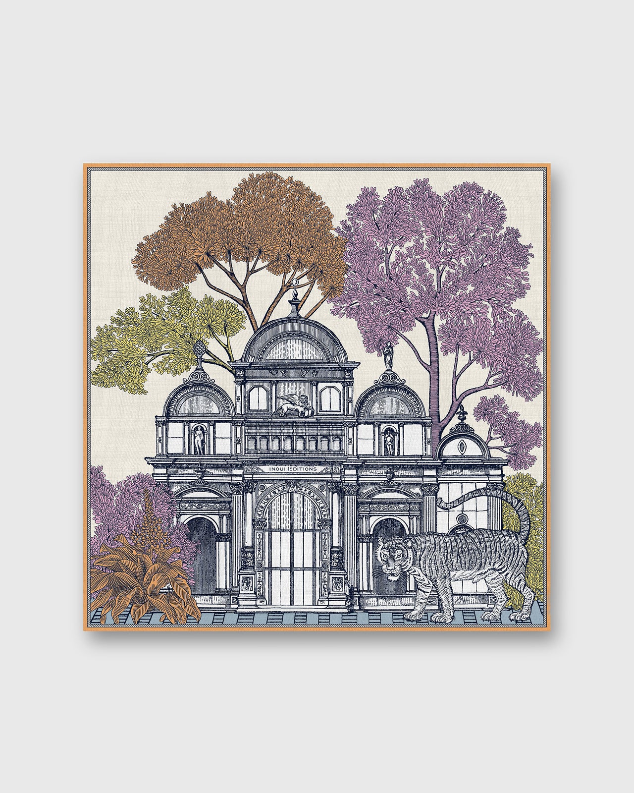 Mirage Square Scarf in Multicolor