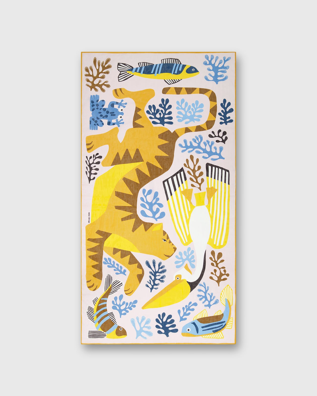 Splash Scarf in Nude