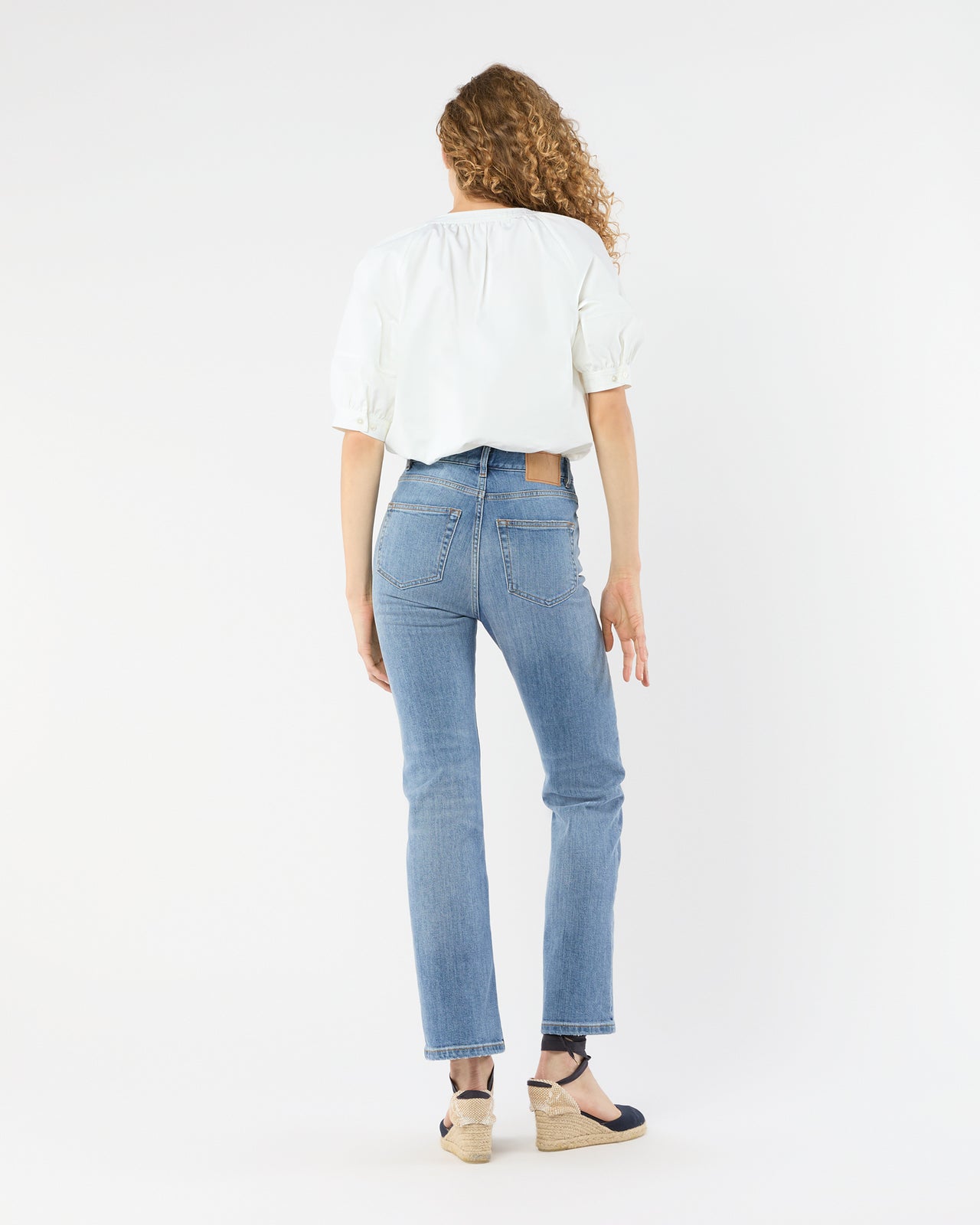 Eiffel Jean in Light Classic Vintage