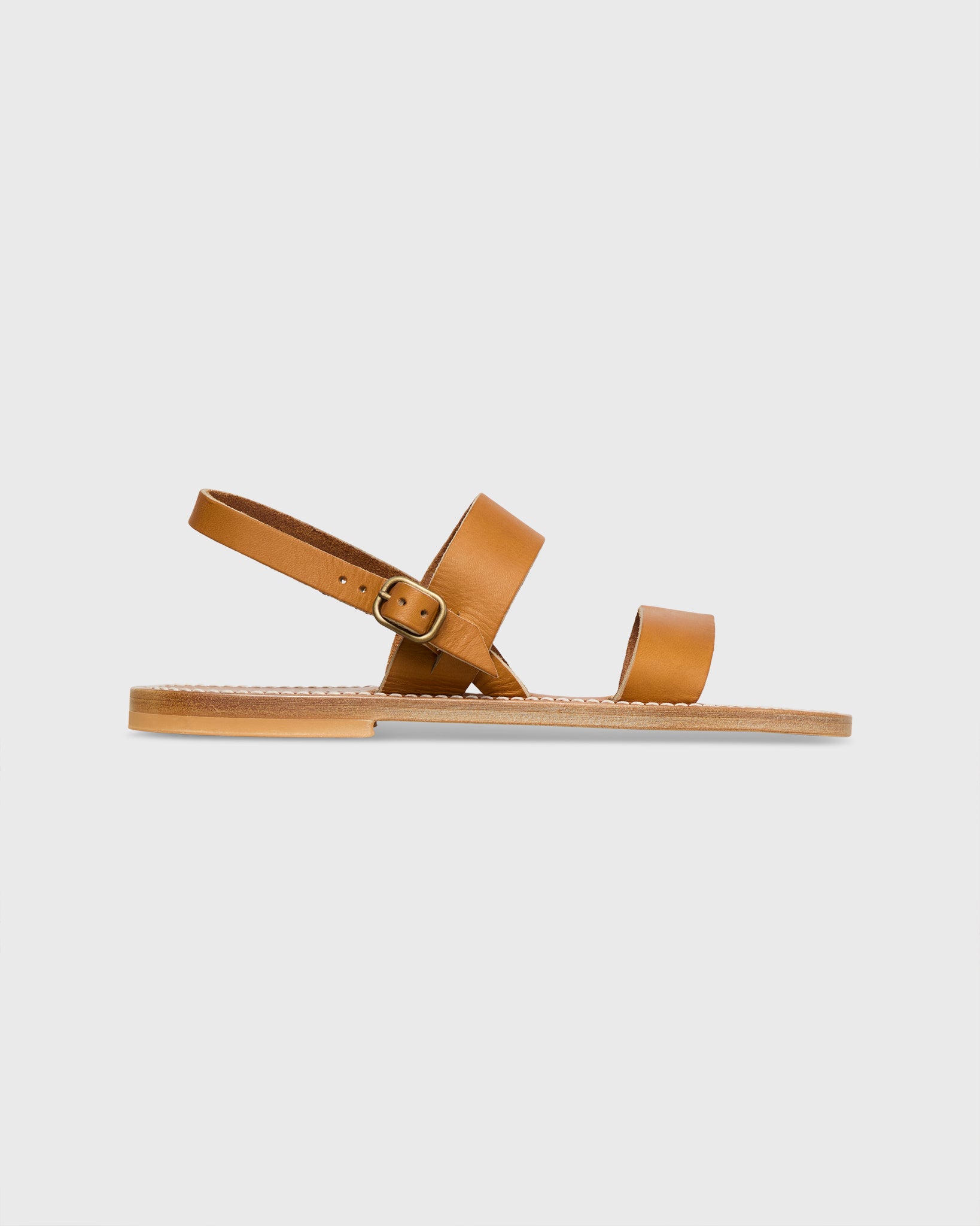 Barigoule Sandal in Natural Leather