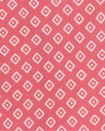 Load image into Gallery viewer, Silk Print Tie in Red/Bone Square
