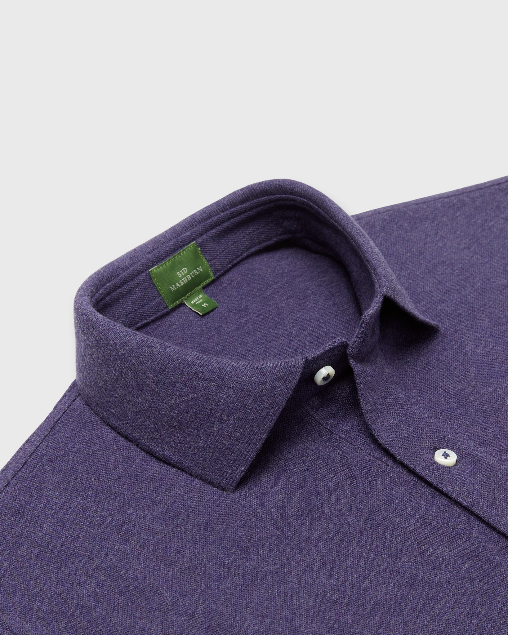 Court Polo in Heather Nightshade Pima Pique