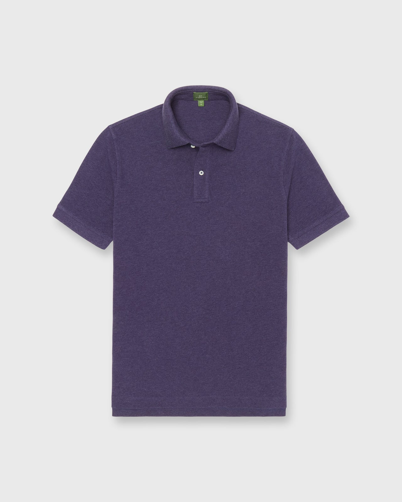 Court Polo in Heather Nightshade Pima Pique