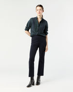 Load image into Gallery viewer, Mandarin Hattie Shirt in Blackwatch Poplin
