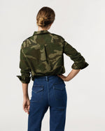 Load image into Gallery viewer, Safari Shirt in Camo Cotton/Nylon
