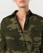Load image into Gallery viewer, Safari Shirt in Camo Cotton/Nylon
