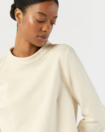 Load image into Gallery viewer, Samantha Top in Bisque Bi-Stretch Tricotine
