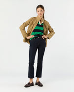 Load image into Gallery viewer, M65 Jacket in Khaki Dry Waxed Poplin
