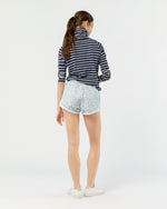 Load image into Gallery viewer, Track Short in Blue Hope Springs Liberty Fabric
