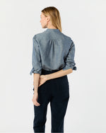 Load image into Gallery viewer, Alden Shirt in Indigo Cotolino Chambray
