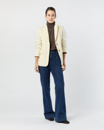 Load image into Gallery viewer, Palmer Blazer in Ivory Pressed Boiled Wool
