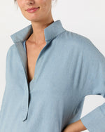 Load image into Gallery viewer, Fanny Shirt in Sky Brushed Twill
