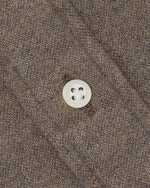 Load image into Gallery viewer, Otto Handmade Sport Shirt in Mocha Oxford Flannel

