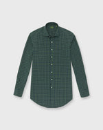 Load image into Gallery viewer, Otto Handmade Sport Shirt in Forest/Yellow/Sky Check Poplin
