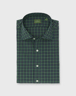 Load image into Gallery viewer, Otto Handmade Sport Shirt in Forest/Yellow/Sky Check Poplin
