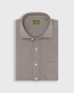 Load image into Gallery viewer, Otto Handmade Sport Shirt in Brown Glen Plaid Flannel
