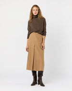 Load image into Gallery viewer, Juniper Skirt in Camel Hair Flannel
