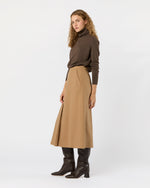 Load image into Gallery viewer, Juniper Skirt in Camel Hair Flannel
