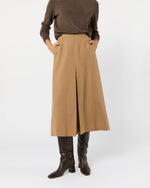 Load image into Gallery viewer, Juniper Skirt in Camel Hair Flannel
