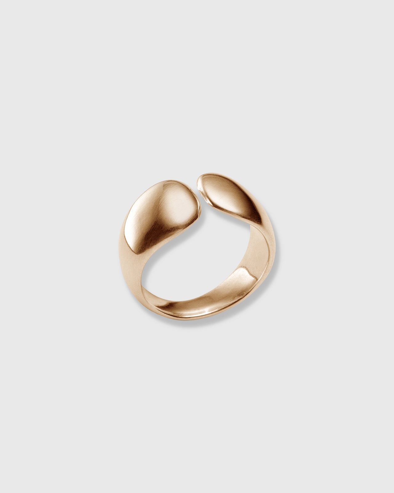 Soft Open Ring in Gold