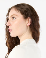 Load image into Gallery viewer, Small Double Hoop Earrings in Gold
