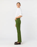 Load image into Gallery viewer, Kendall Flare 5-Pocket Jean in Avocado Stretch Cord

