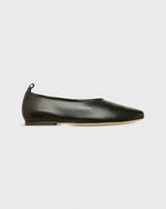 Load image into Gallery viewer, Belle Flat in Black Leather
