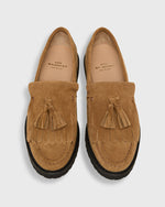 Load image into Gallery viewer, Kilt Lug Sole Penny Loafer in Whiskey Suede

