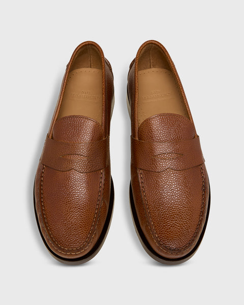 knee length dresses for ladies Taft Men's Jack Medium and Wide Width Penny Loafer, Brown 9 main image 1