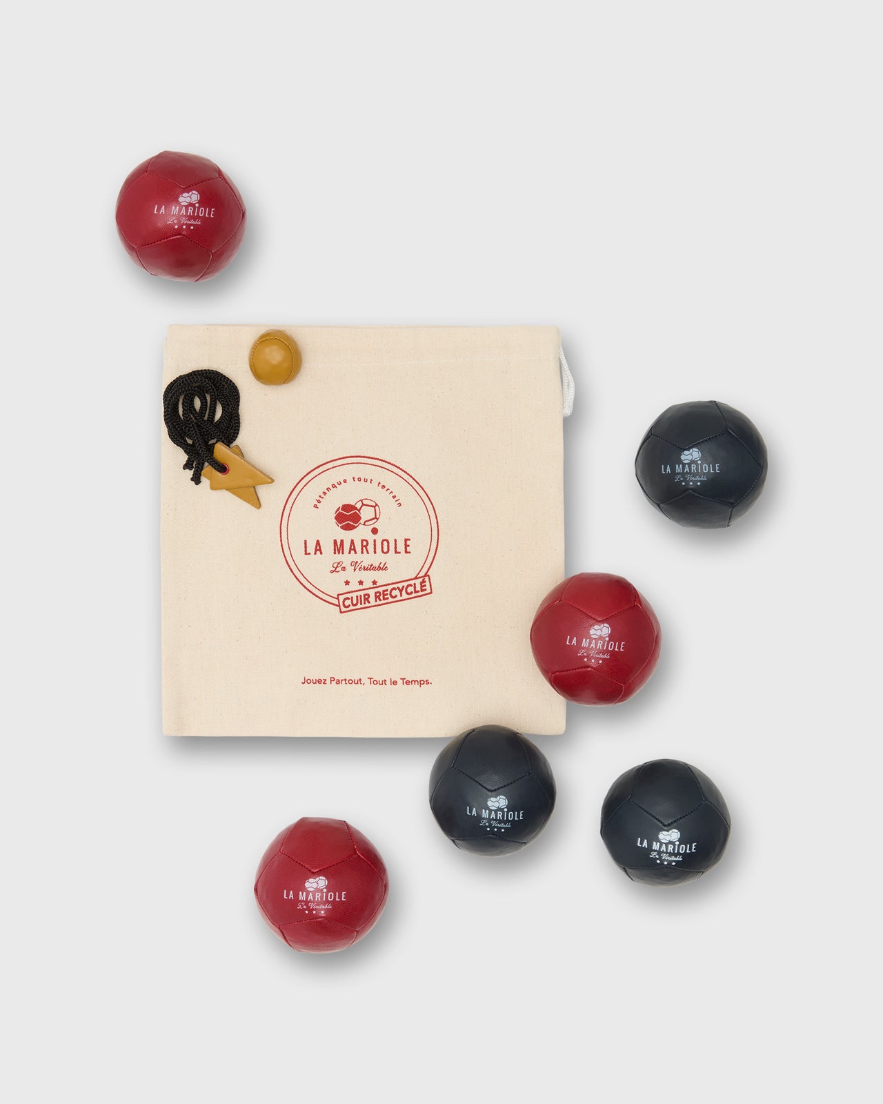 La Mariole Duo in Red & Navy