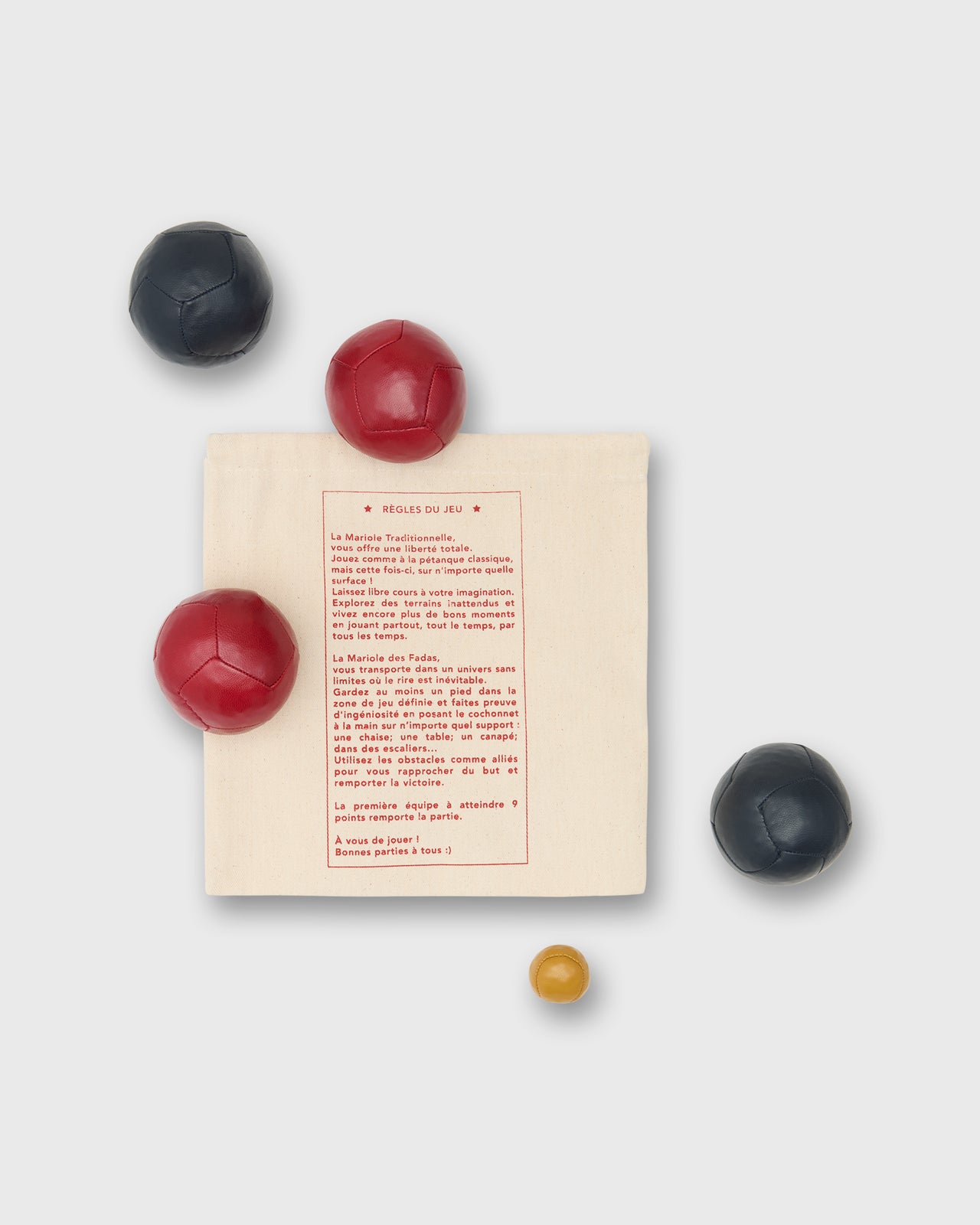 La Mariole Duo in Red & Navy