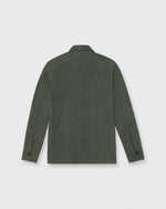 Load image into Gallery viewer, Military Jacket in Green Dry Waxed Poplin
