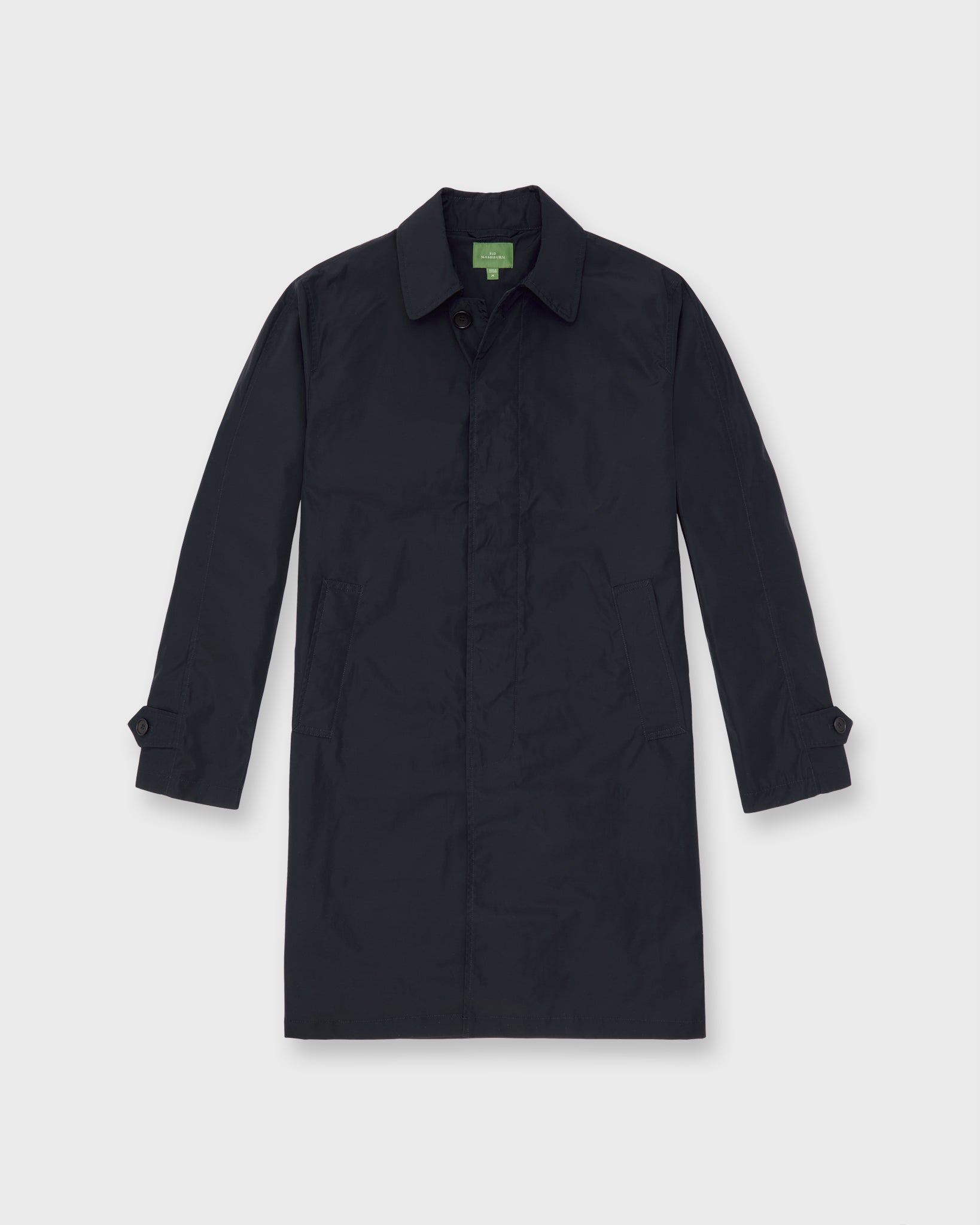 Traveler's Trench in Navy Nylon