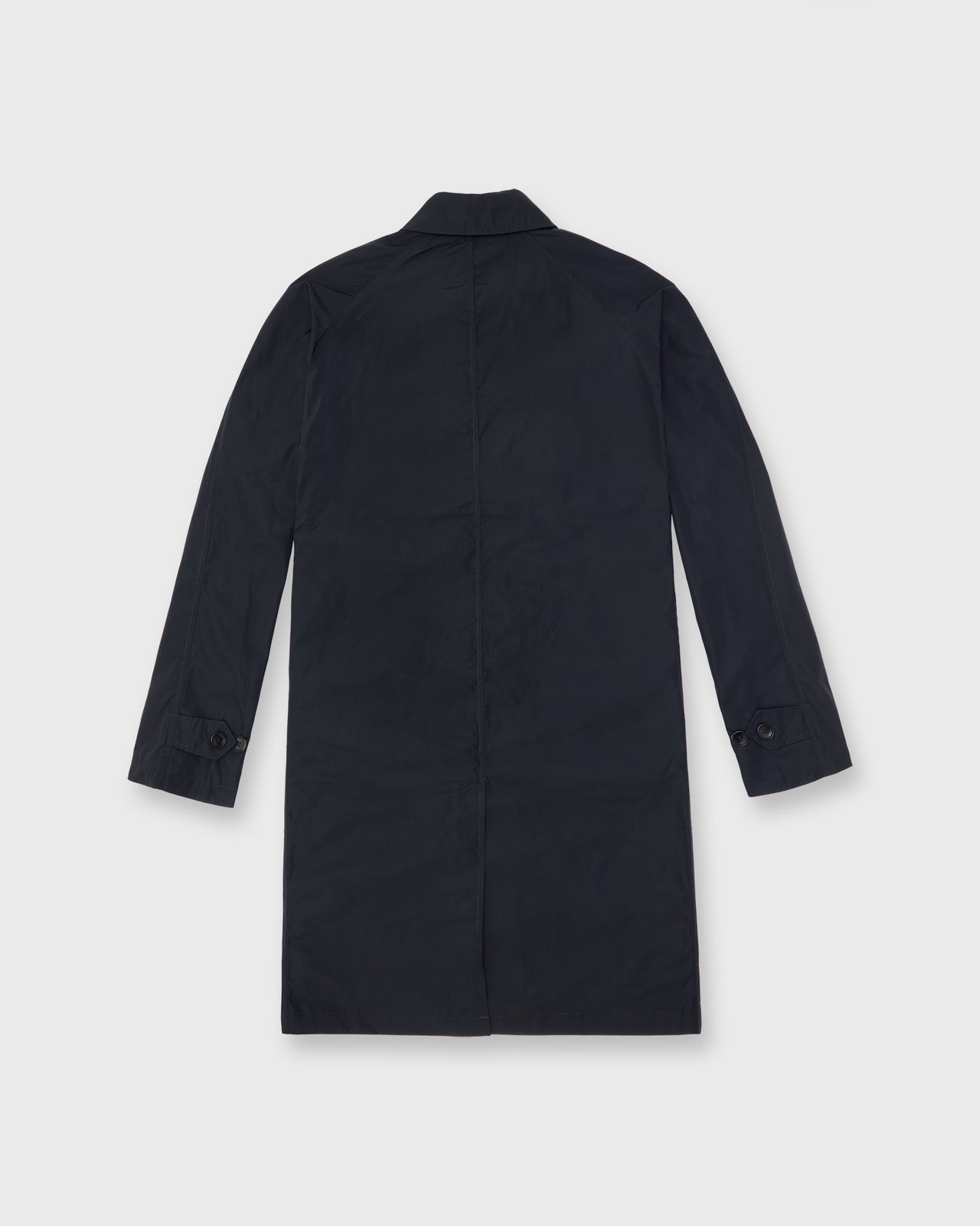 Traveler's Trench in Navy Nylon
