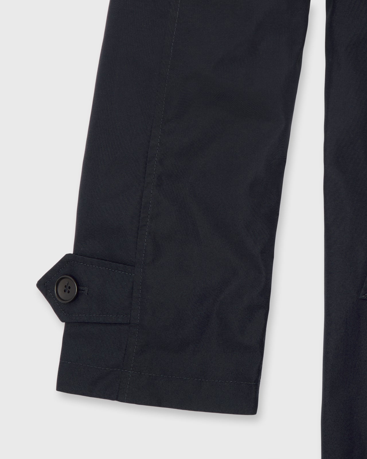 Traveler's Trench in Navy Nylon