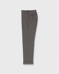 No. 4 Side-Tab Dress Trouser in Oat/Slate/Olive Check Flannel