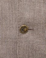 Load image into Gallery viewer, Ghost Blazer in Chocolate/Oat Glen Plaid Brushed Hopsack
