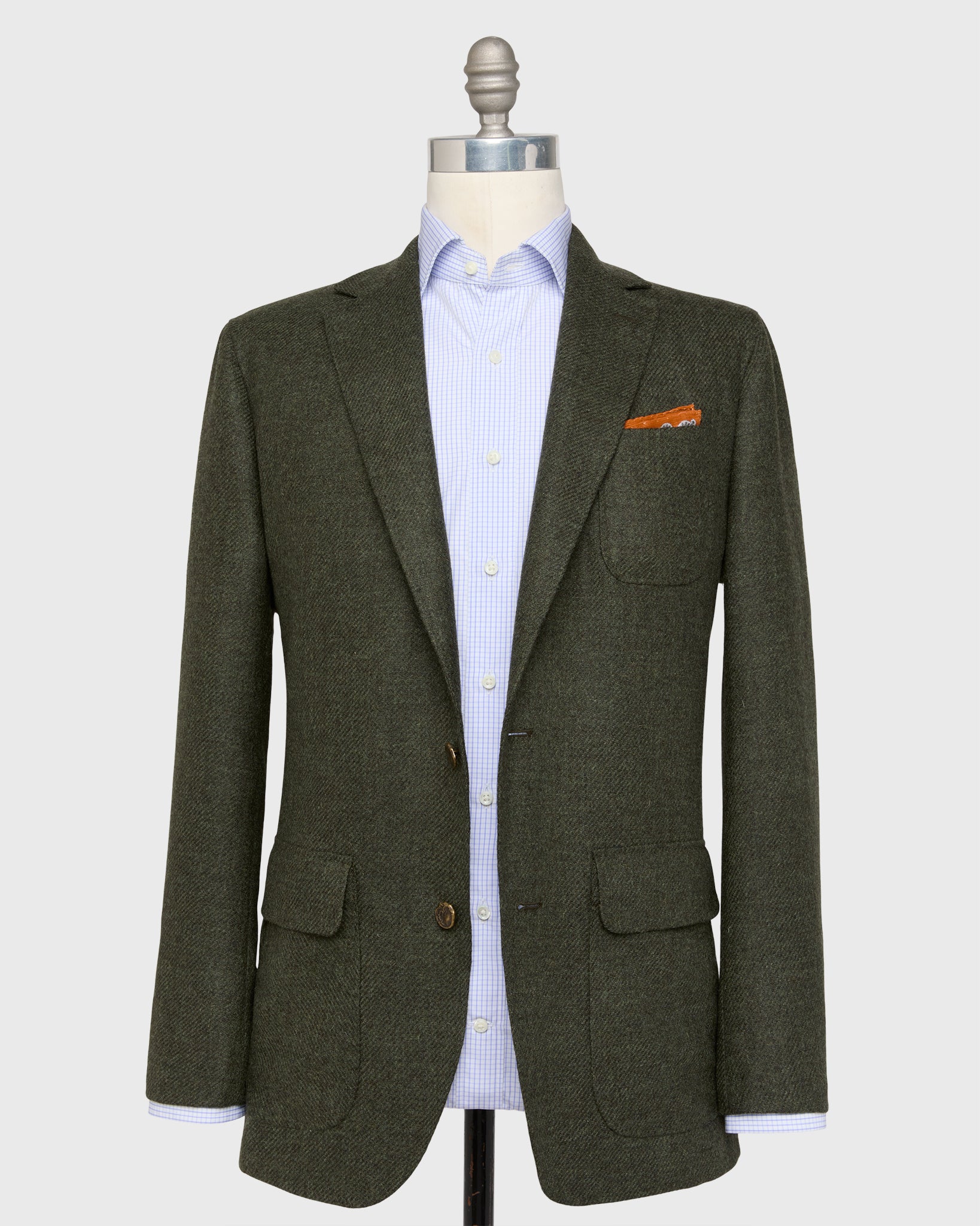 Ghost Blazer in Loden Tweed