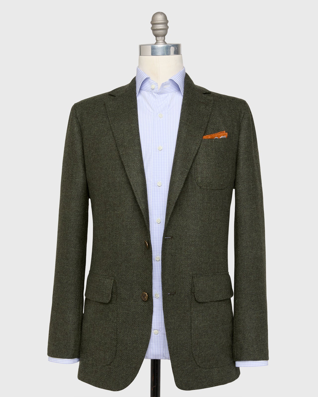 Ghost Blazer in Loden Tweed