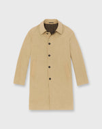 Load image into Gallery viewer, Reversible Traveler's Trench in Peat/Espresso/Khaki Houndstooth Tweed
