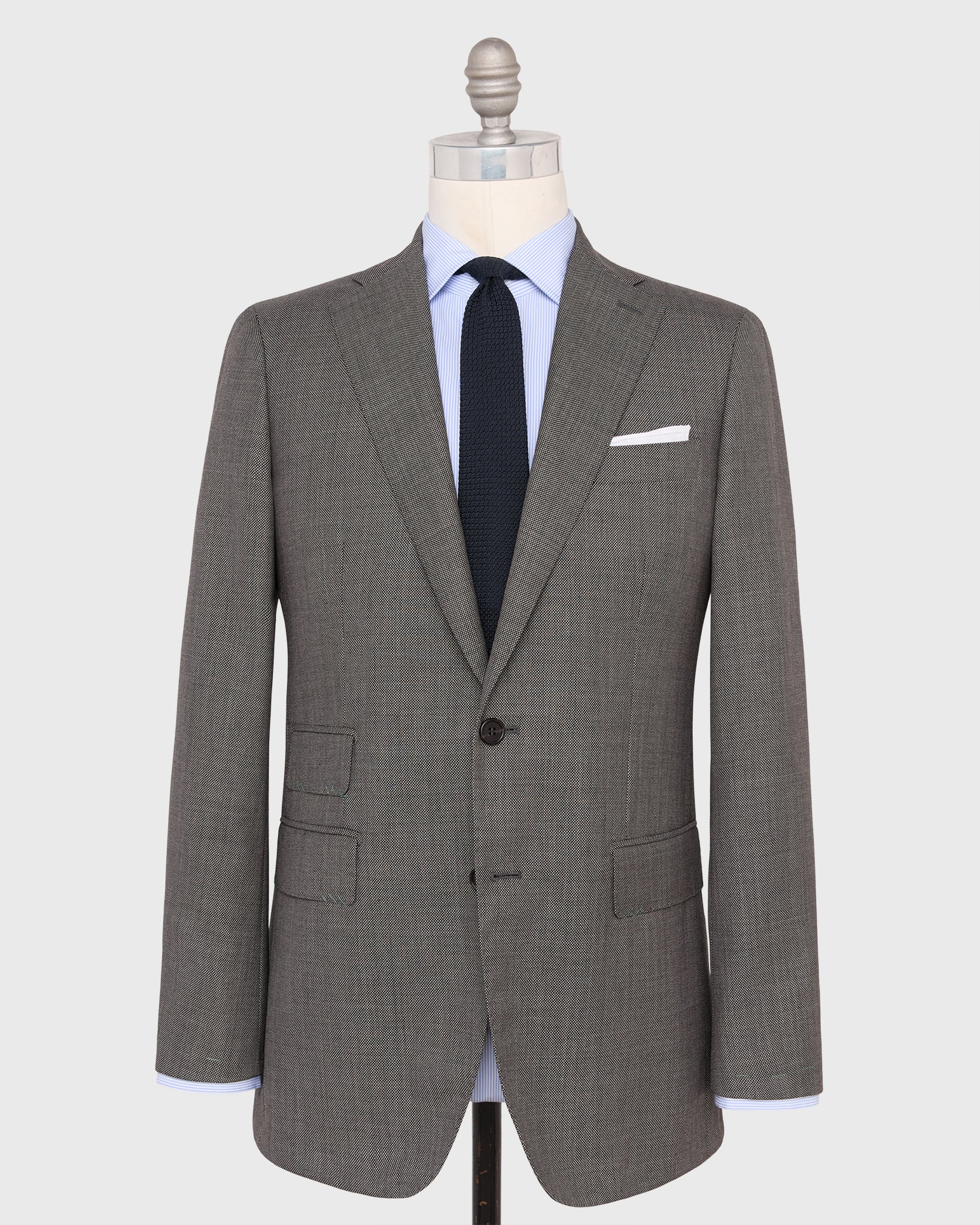 Kincaid No. 3 Suit in Grey Birdseye
