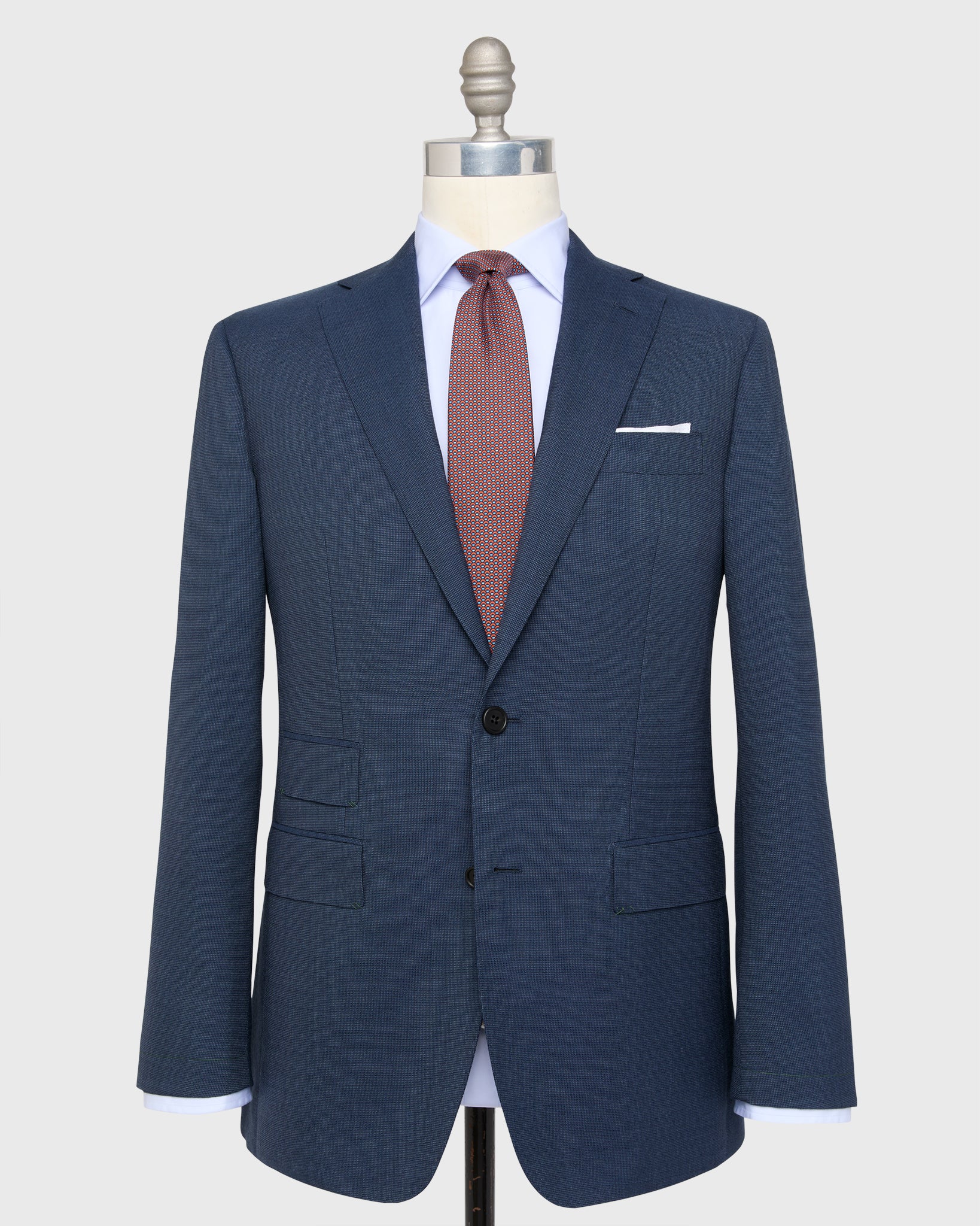 Kincaid No. 3 Suit in Blue Nailhead