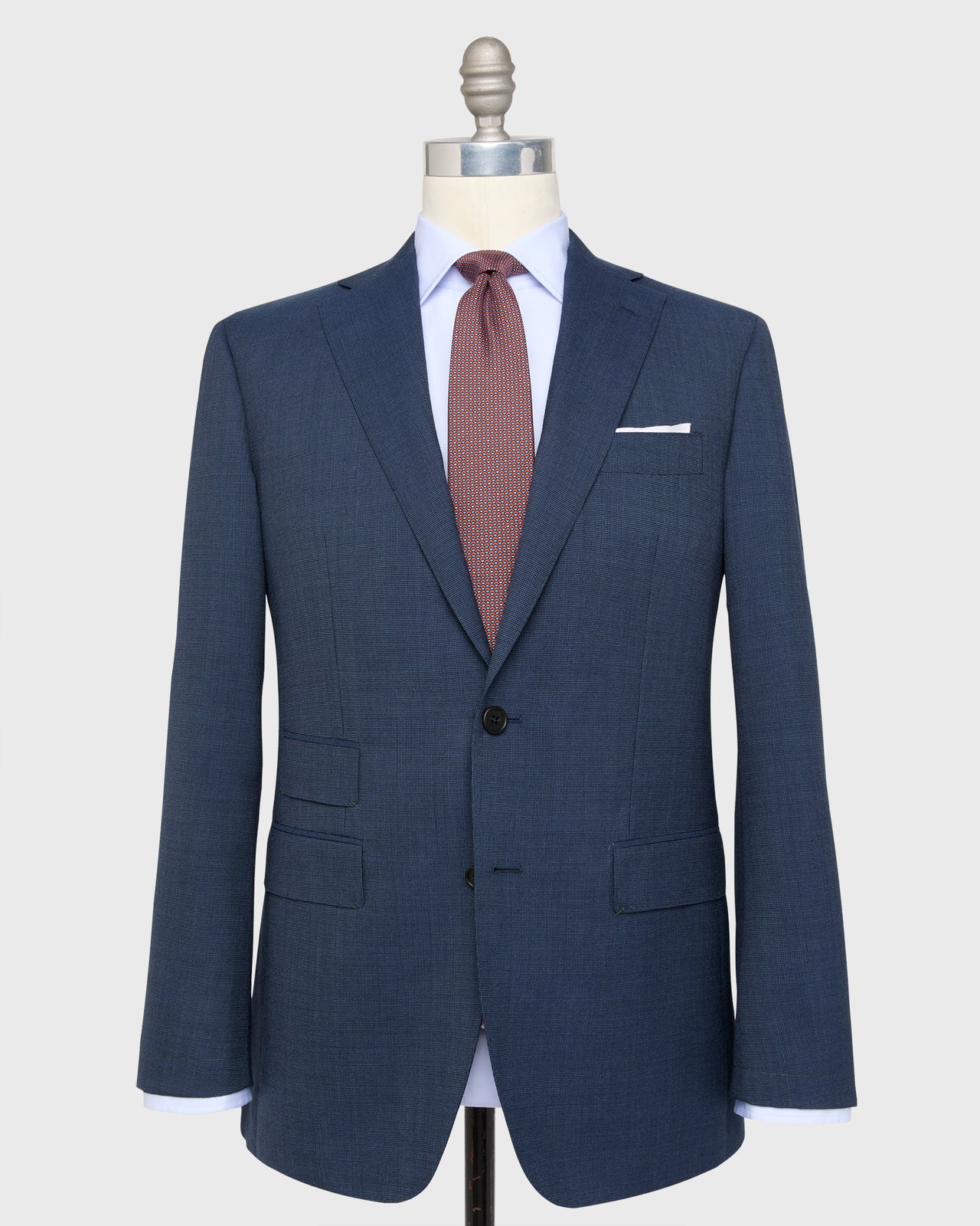 Kincaid No. 3 Suit in Blue Nailhead