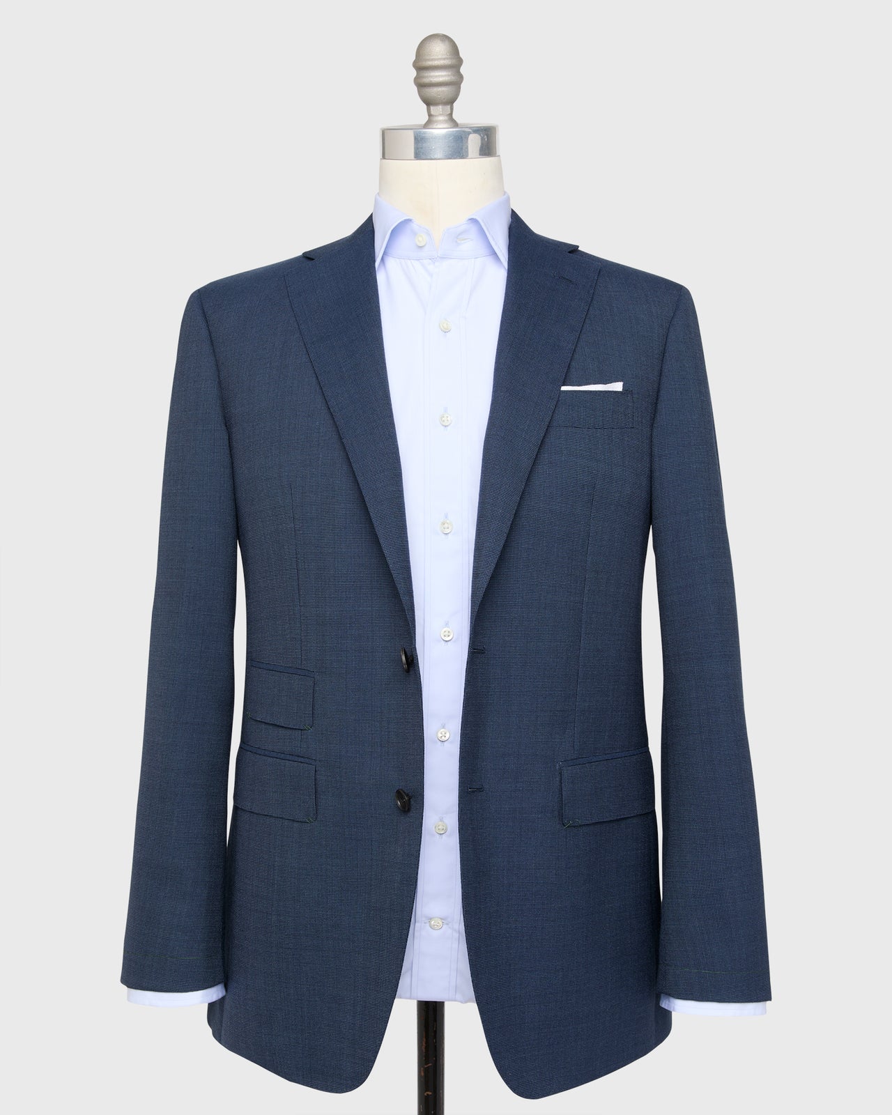 Kincaid No. 3 Suit in Blue Nailhead
