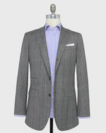 Load image into Gallery viewer, Virgil No. 3 Suit in Bone/Coal/Blue Glen Plaid Plainweave
