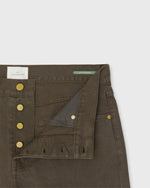 Load image into Gallery viewer, Slim Straight 5-Pocket Pant in Coffee Canvas
