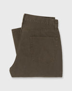 Load image into Gallery viewer, Slim Straight 5-Pocket Pant in Coffee Canvas
